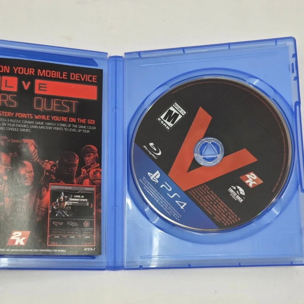 Evolve PS4 PlayStation 4 Game Complete CIB